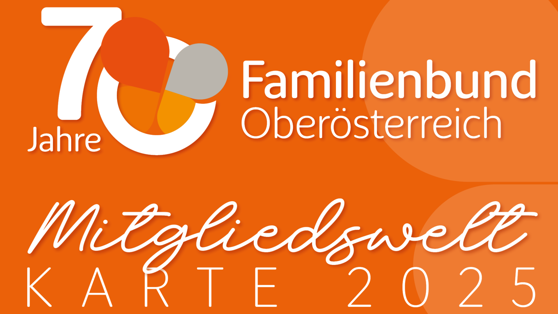 Mitgliedskarte OÖ Familienbund 2025